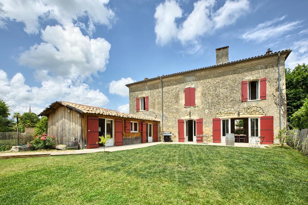 Maison D'Hotes Rouge Bordeaux Auros Bagian luar foto